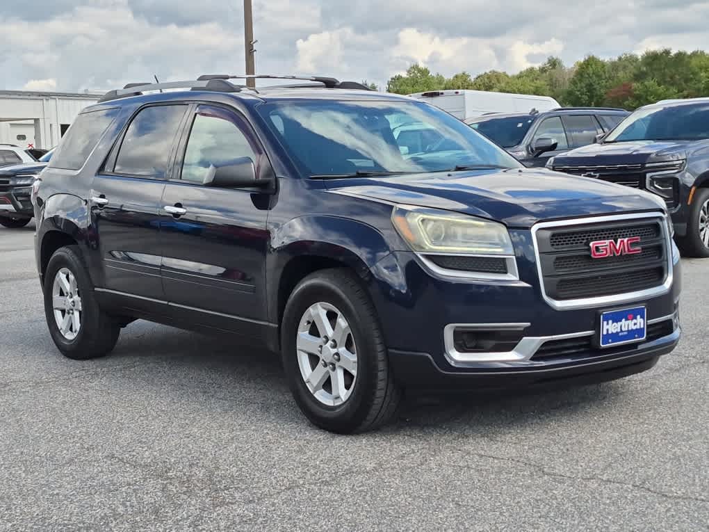 Used 2016 GMC Acadia SLE-1 with VIN 1GKKVNED6GJ133079 for sale in Seaford, DE