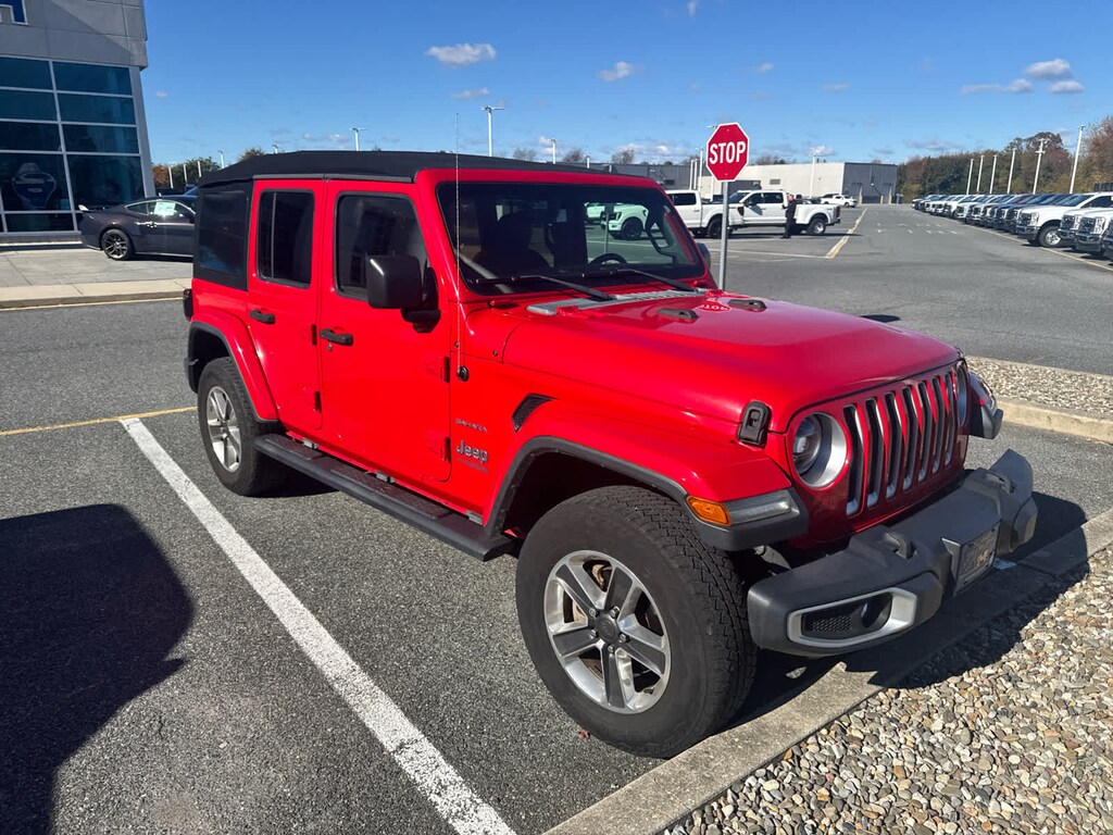 Certified 2020 Jeep Wrangler Unlimited Sahara SUV