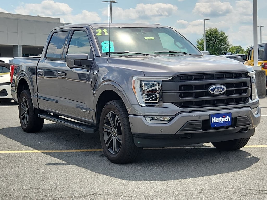 Certified 2021 Ford F-150 Lariat 4WD Supercrew 5.5 Box Truck SuperCrew Cab