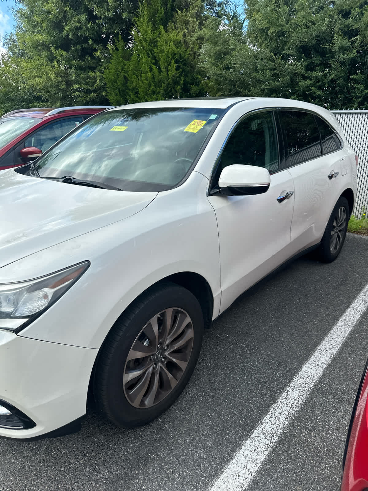 Used 2016 Acura MDX Technology Package with VIN 5FRYD4H43GB048351 for sale in Milford, DE