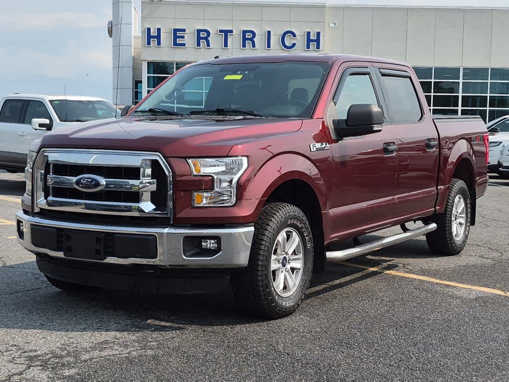 Red (Bronze Fire Metallic) 2015 Ford F-150 Pickup Truck Four-Wheel Drive Automatic