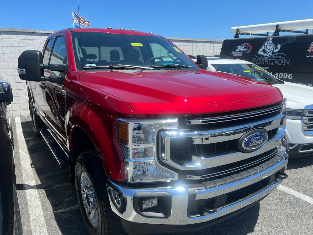 Used 2021 Ford Super Duty F-250 Pickup XLT 4WD Supercab 6.75 Box Truck Super Cab