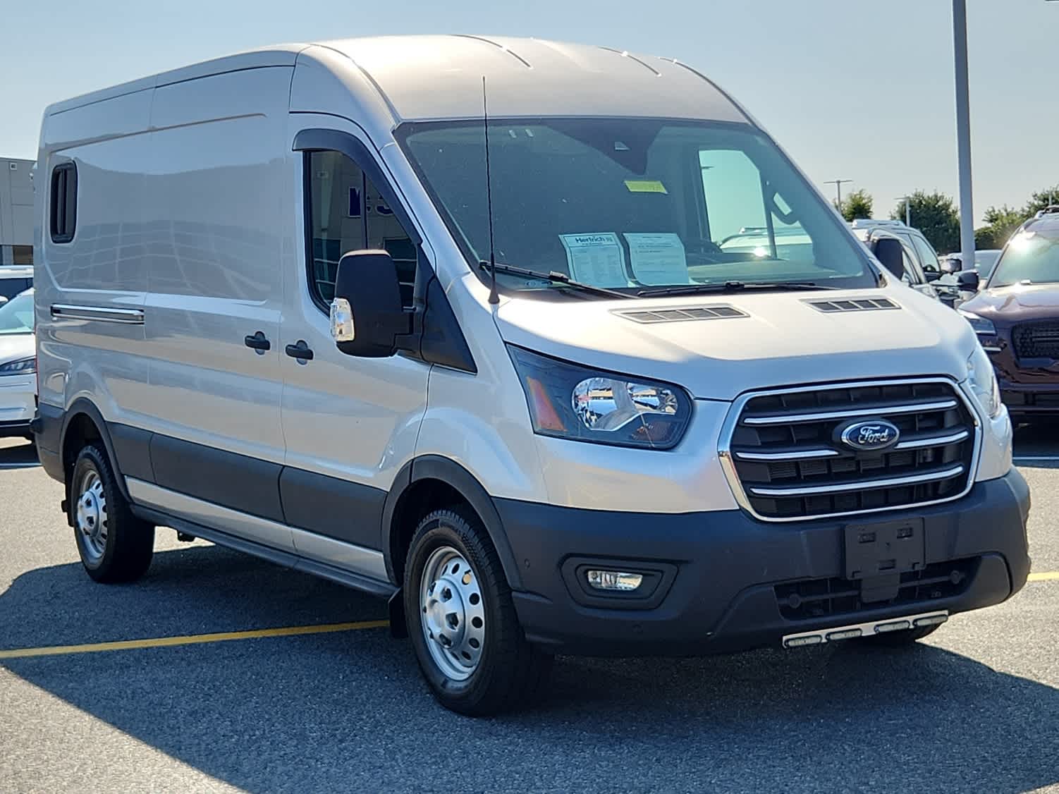 Used 2020 Ford Transit Van Base with VIN 1FTBR2CG5LKB10019 for sale in Milford, DE