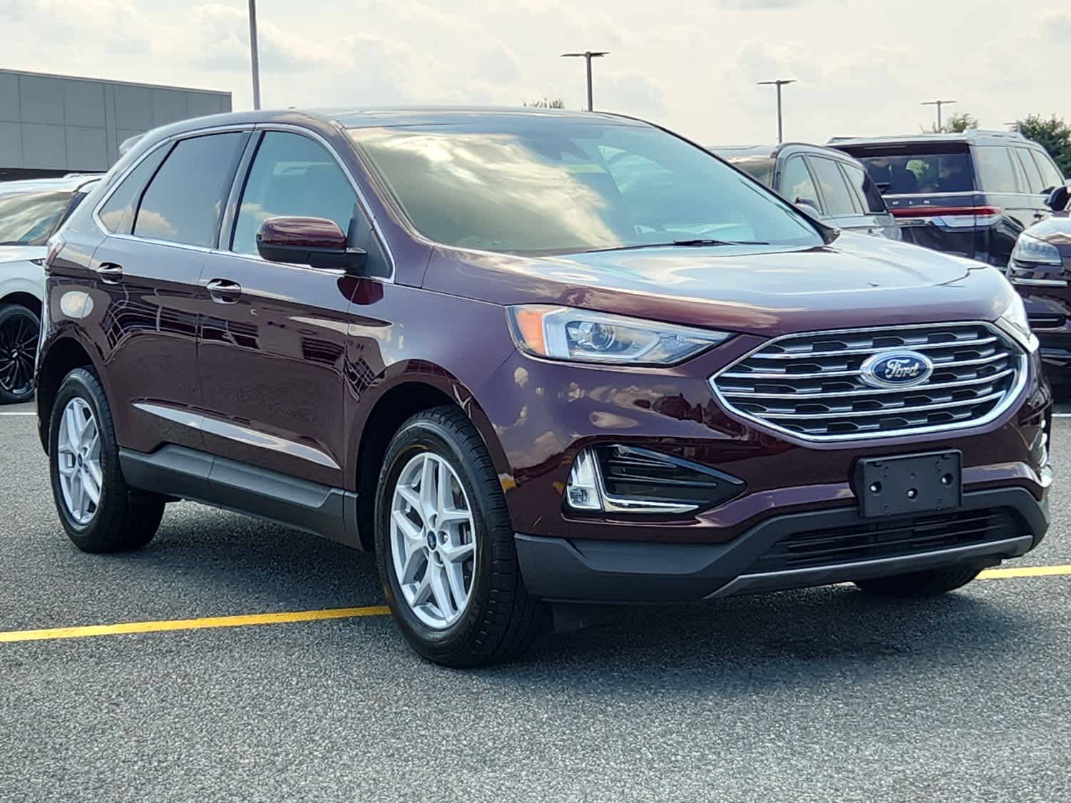 Certified 2021 Ford Edge SEL with VIN 2FMPK4J90MBA65668 for sale in Milford, DE