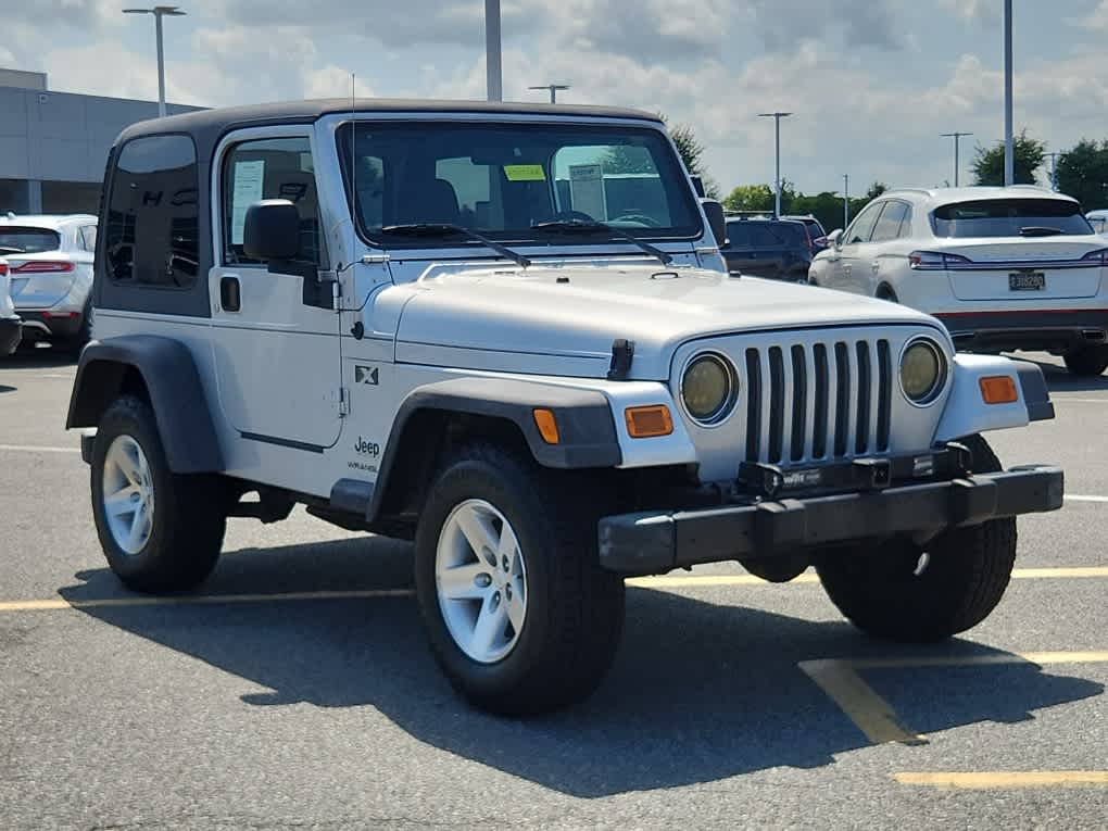 Used 2003 Jeep Wrangler X with VIN 1J4FA39S93P308044 for sale in Milford, DE