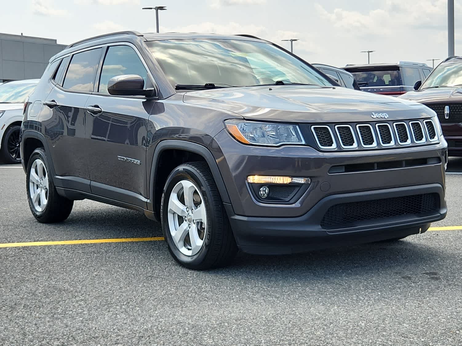 Used 2021 Jeep Compass Latitude with VIN 3C4NJCBB7MT604592 for sale in Milford, DE