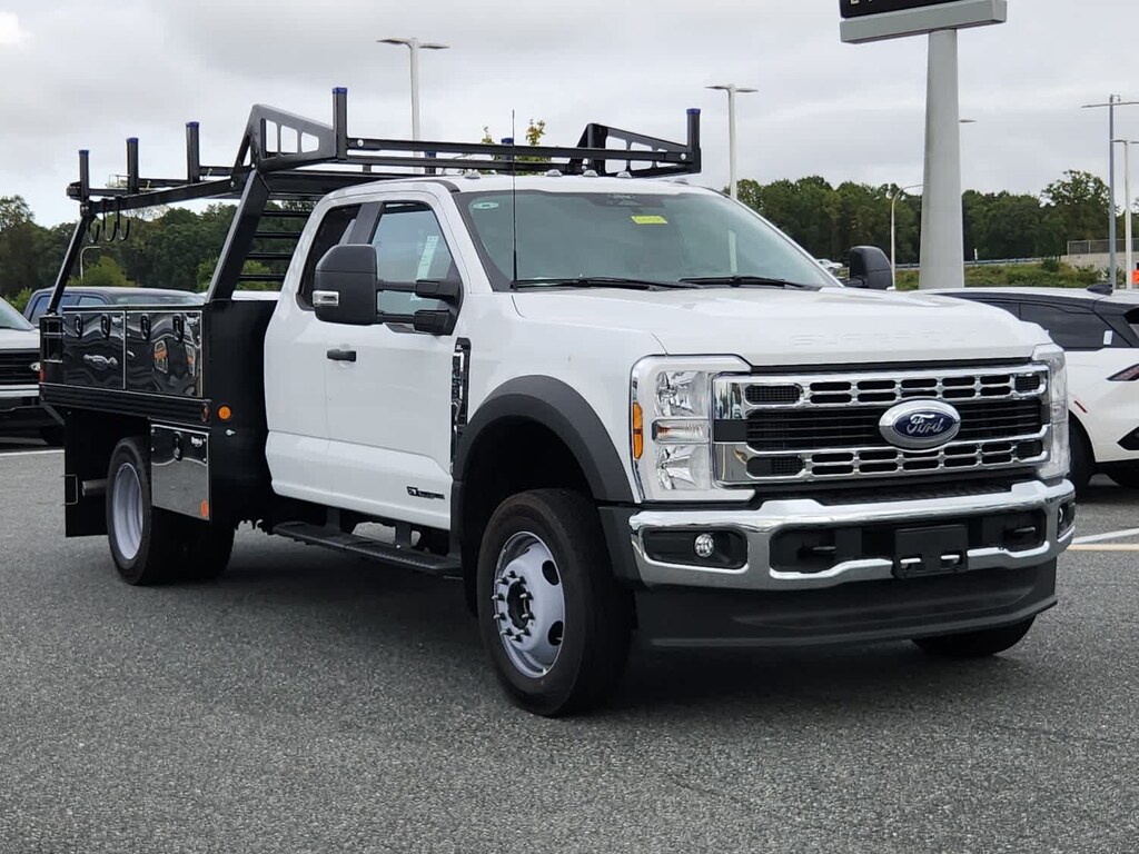 Used 2024 Ford Super Duty F-450 DRW Chassis Cab XL 4WD Supercab 168 WB 60 CA Truck Super Cab