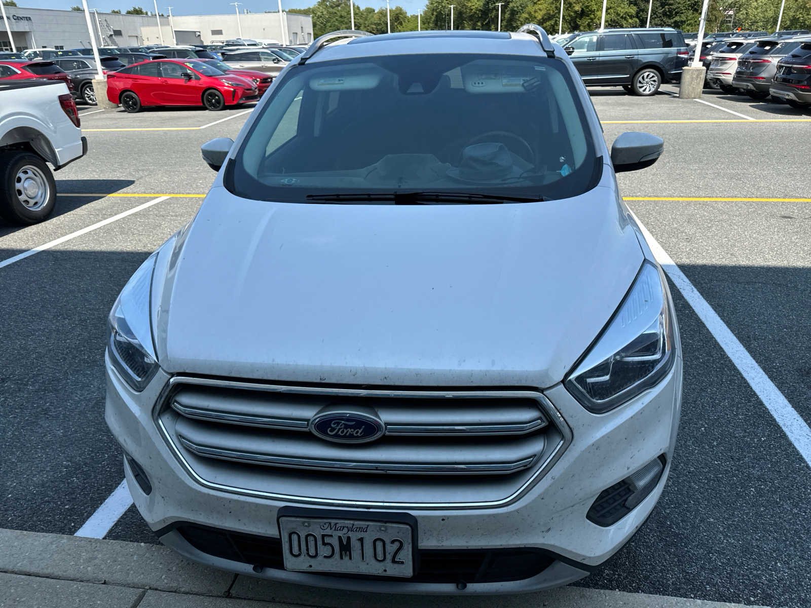 Used 2019 Ford Escape Titanium with VIN 1FMCU9J99KUA39017 for sale in Milford, DE