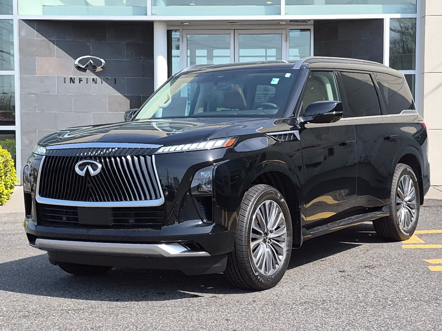 Black Obsidian 2026 INFINITI QX80 Luxe 4WD SUV / Crossover All-Wheel Drive Automatic