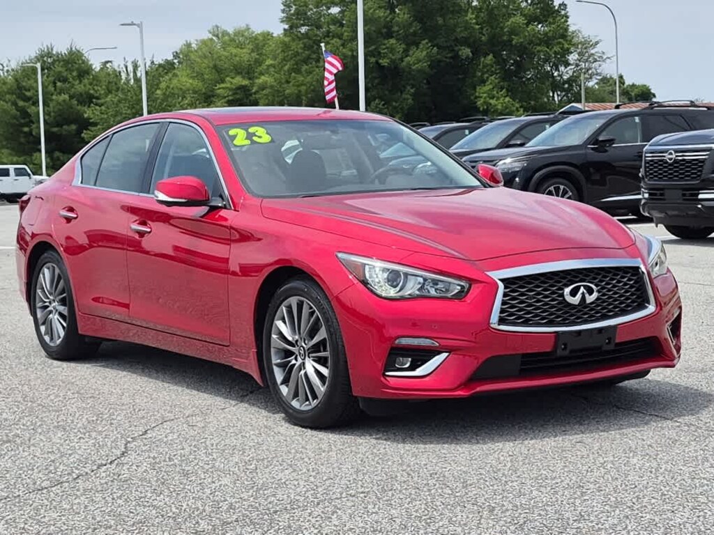 Certified 2023 INFINITI Q50 Luxe AWD