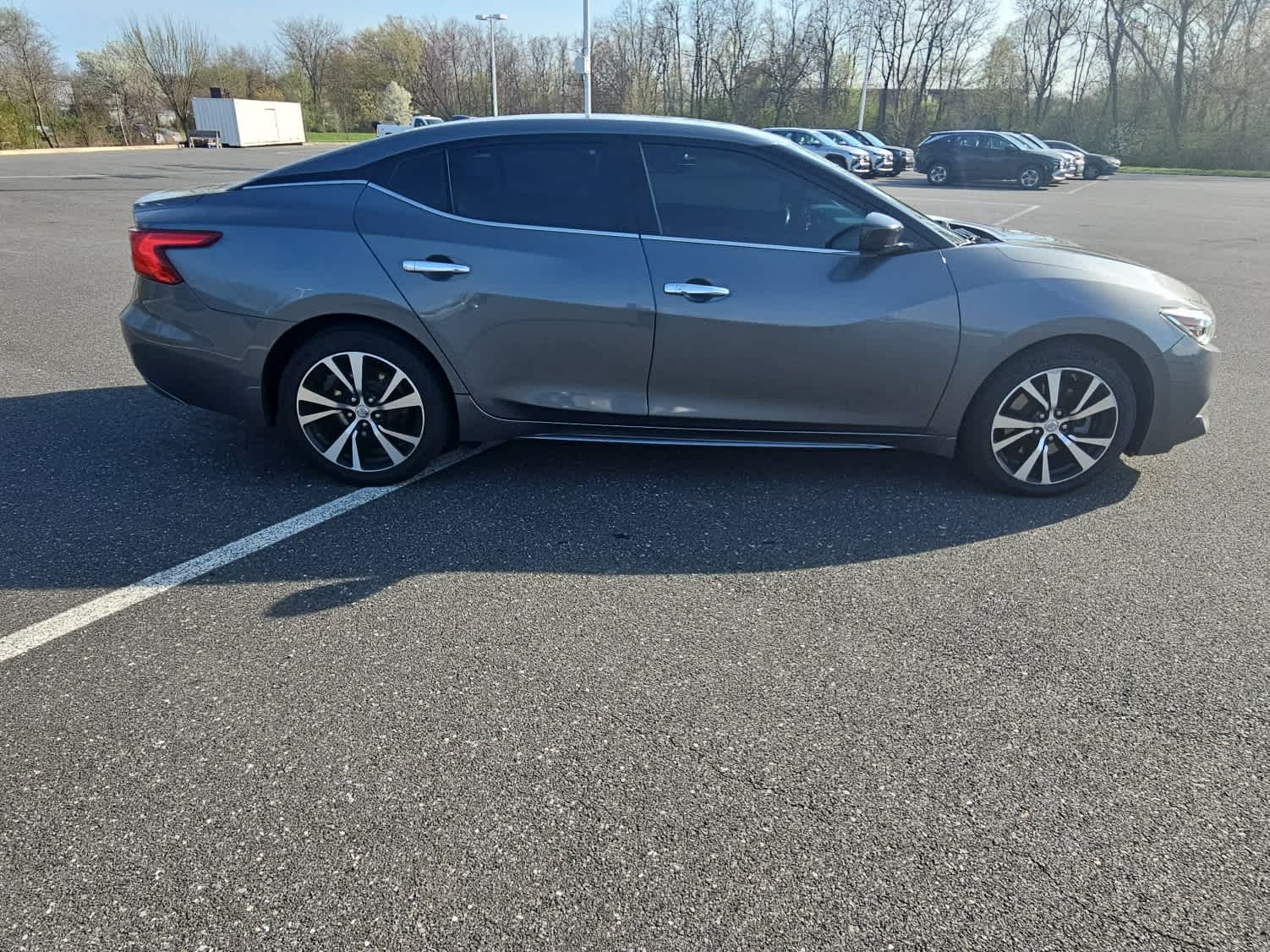 Gray (Gun Metallic) 2017 Nissan Maxima S FWD Sedan Front-Wheel Drive Continuously Variable Transmission