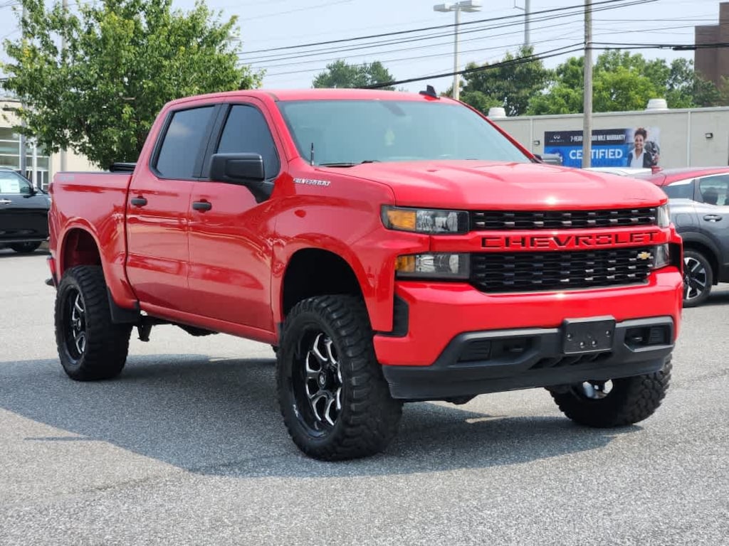 Used 2021 Chevrolet Silverado 1500 Custom 4WD Crew Cab 147 4WD Crew Cab 147