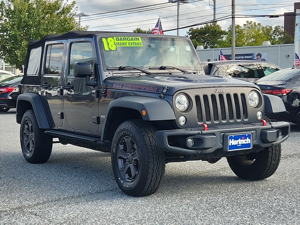 Used 2018 Jeep Wrangler Unlimited Rubicon Recon 4x4