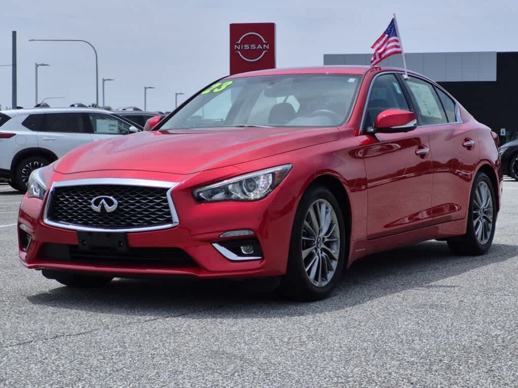 Certified 2023 INFINITI Q50 Luxe AWD