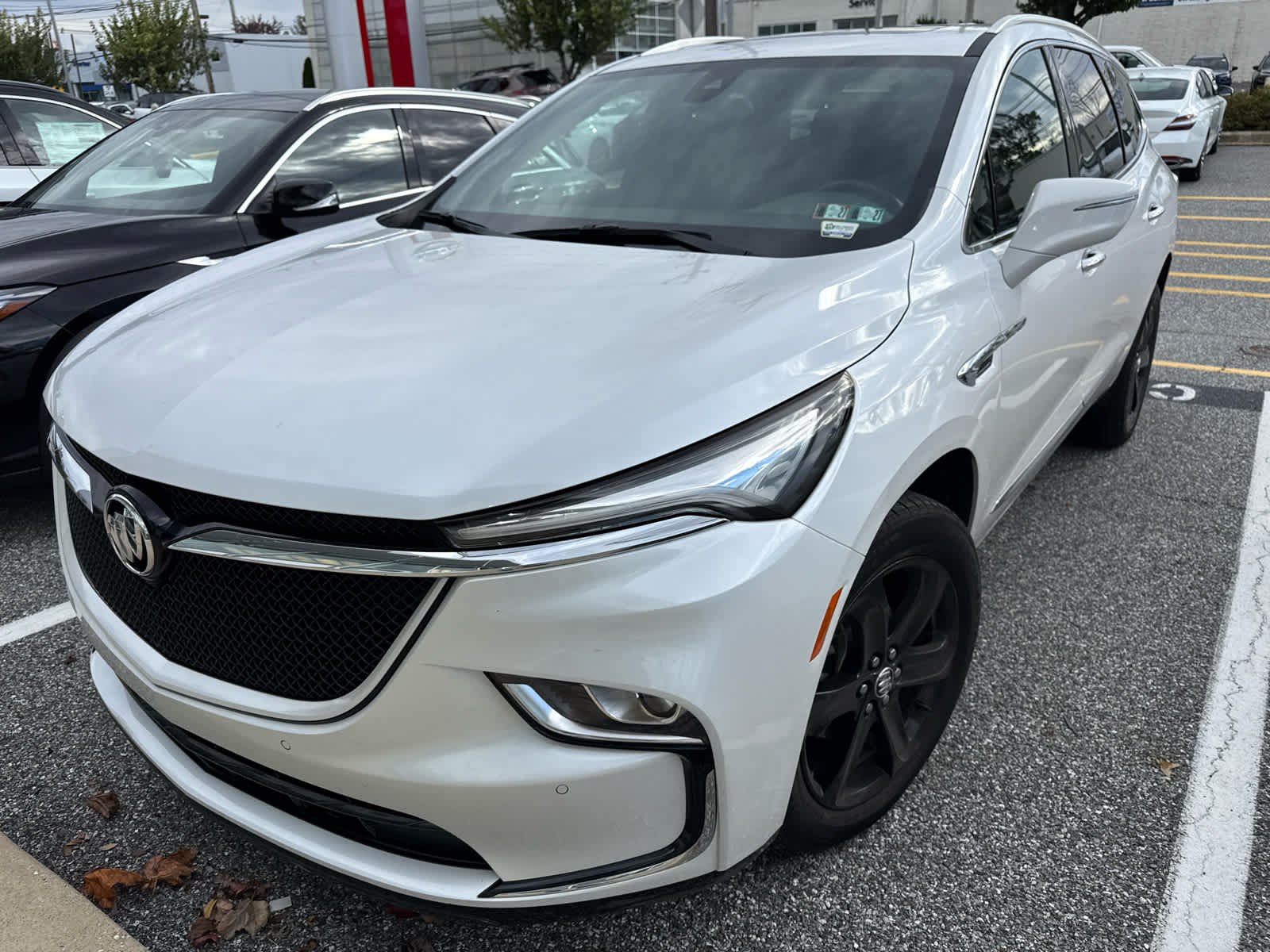 White Frost Tricoat 2024 Buick Enclave SUV / Crossover Four-Wheel Drive Automatic
