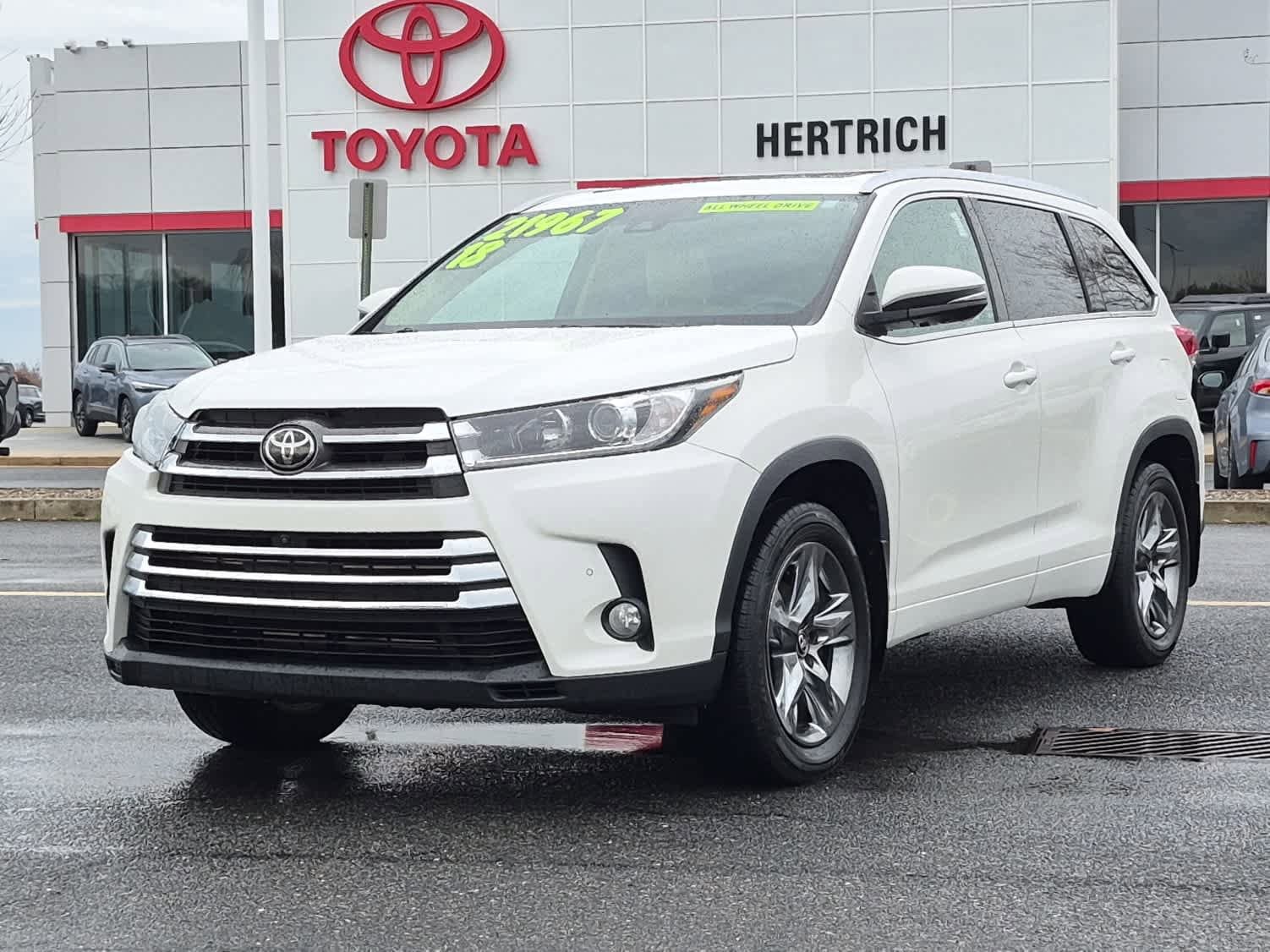 2018 Toyota Highlander Limited Platinum