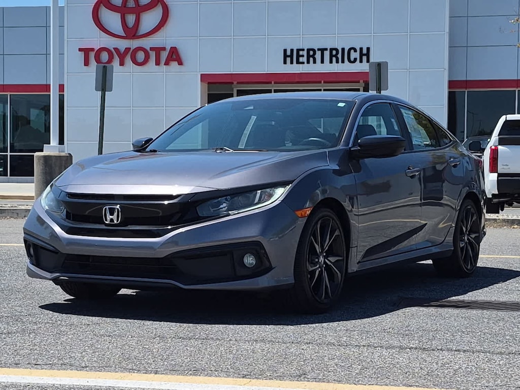 Used 2020 Honda Civic Sedan Sport Car