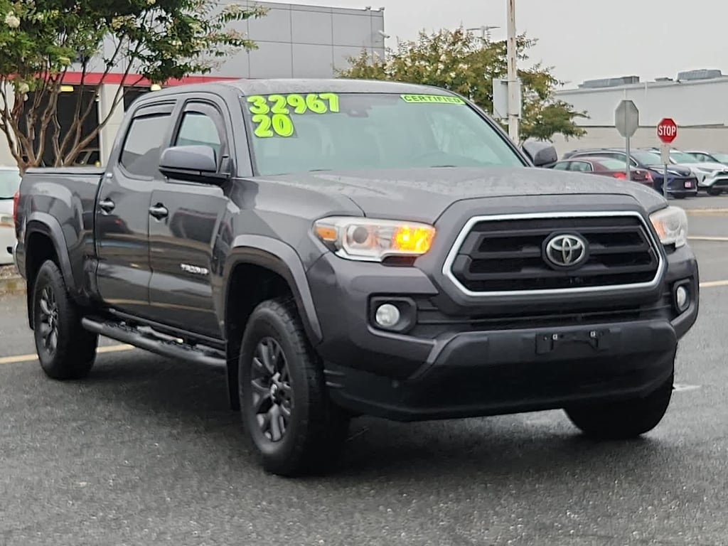 Used 2020 Toyota Tacoma SR5 Double Cab 6 Bed V6 AT (Natl) Truck