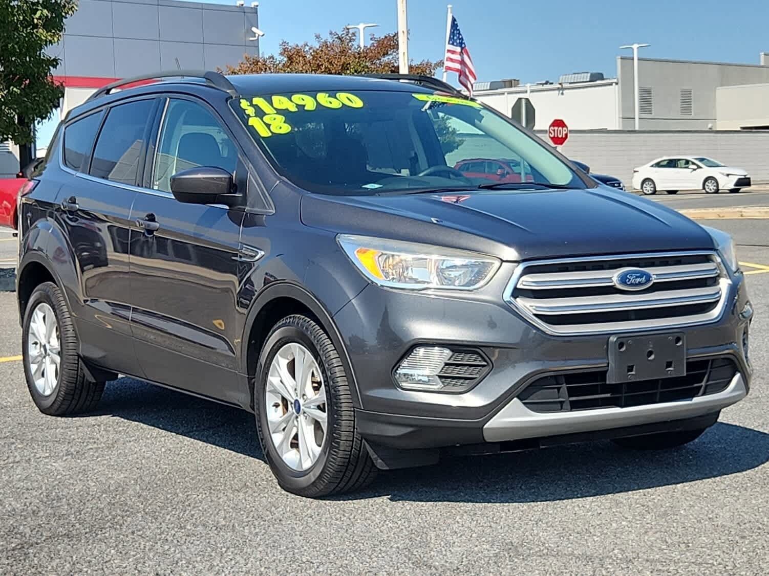 Used 2018 Ford Escape SE with VIN 1FMCU0GD8JUA94872 for sale in Milford, DE