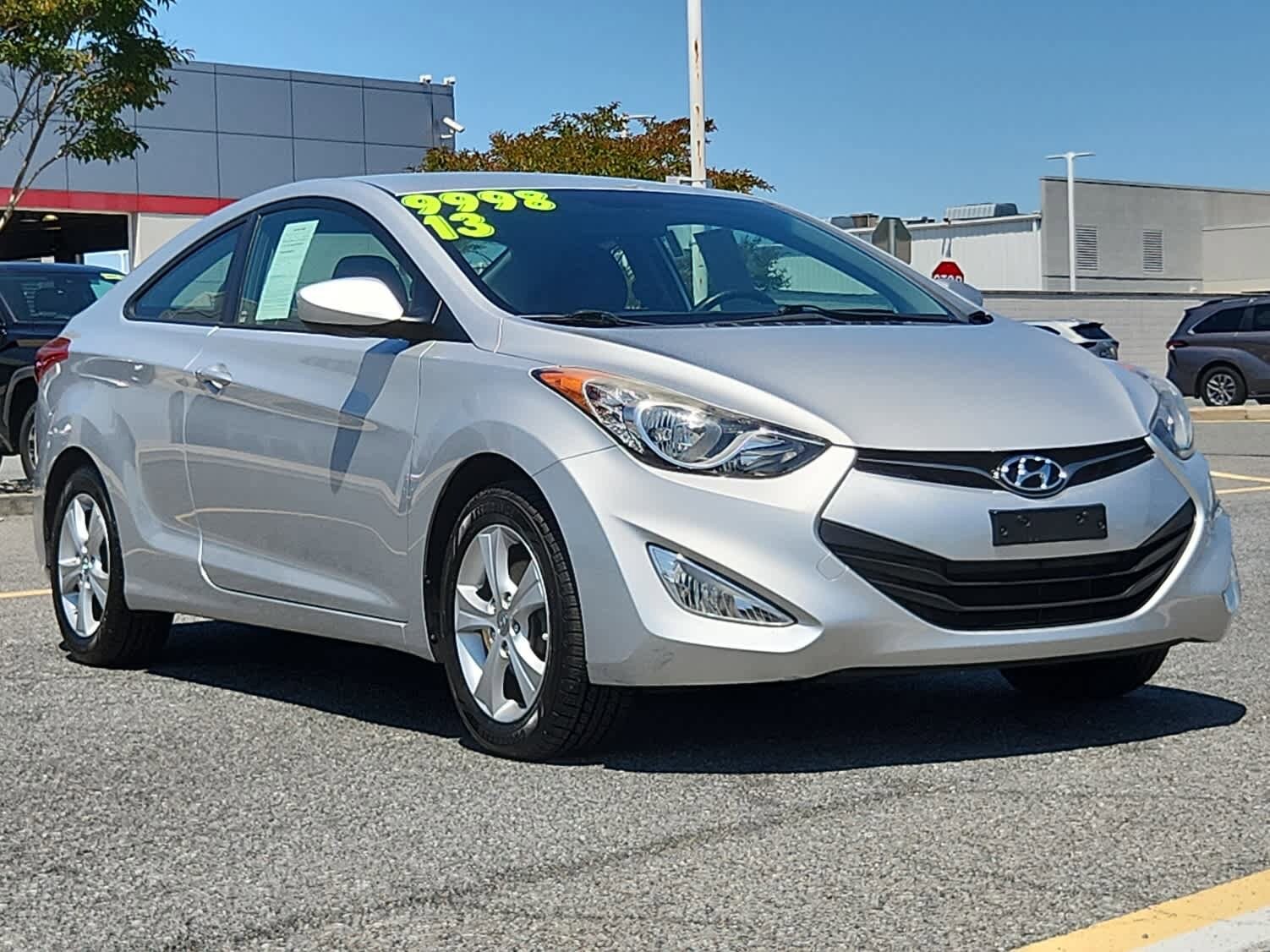 Used 2013 Hyundai Elantra Coupe GS with VIN KMHDH6AE6DU002790 for sale in Milford, DE
