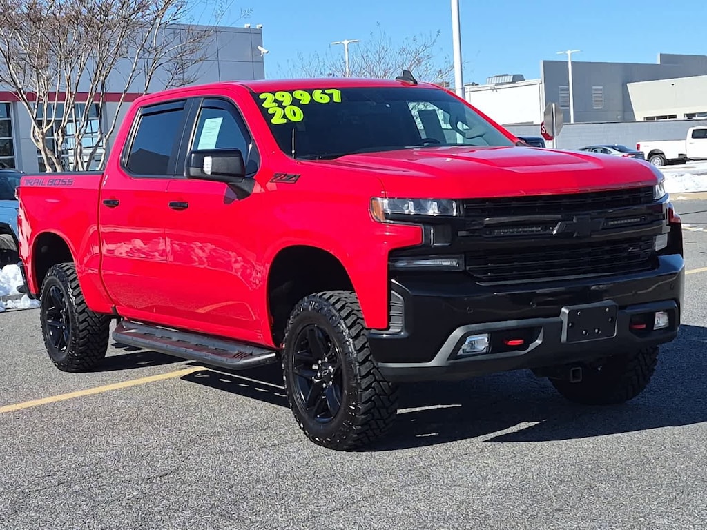 Used 2020 Chevrolet Silverado 1500 LT Trail Boss 4WD Crew Cab 147 Truck