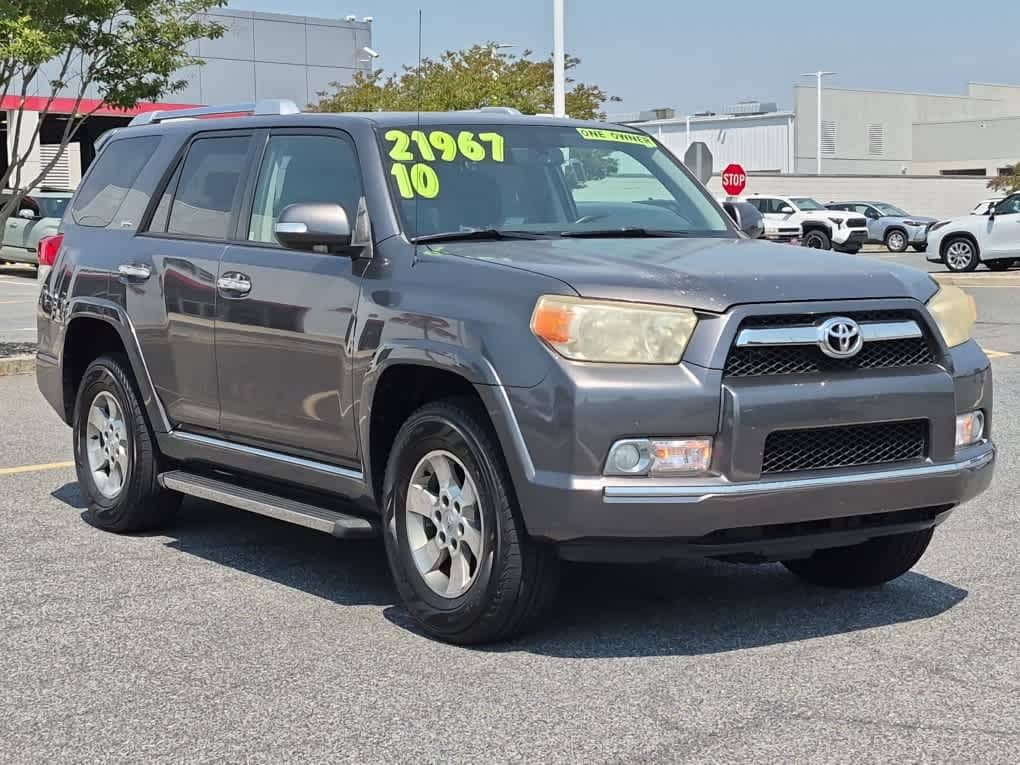 Used 2010 Toyota 4Runner SR5 with VIN JTEBU5JR7A5021709 for sale in Milford, DE