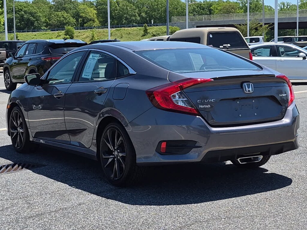 Used 2020 Honda Civic Sedan Sport Car