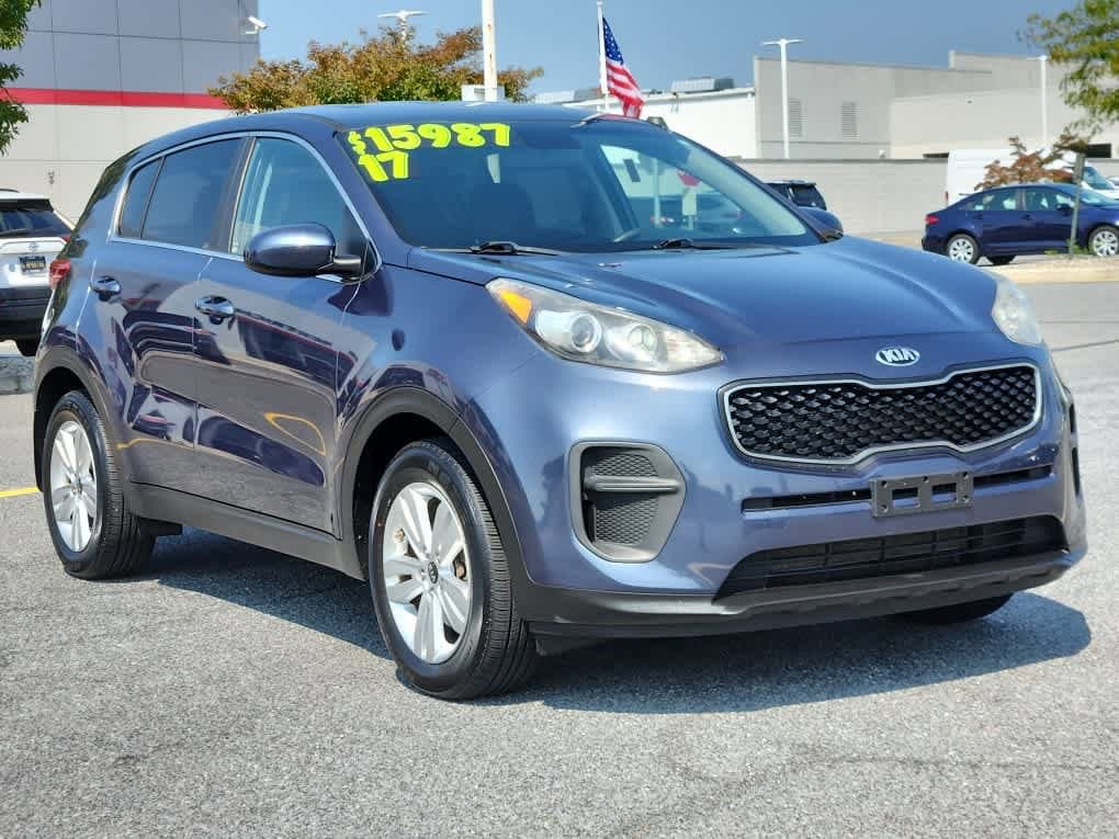 Used 2017 Kia Sportage LX with VIN KNDPM3AC6H7117534 for sale in Milford, DE