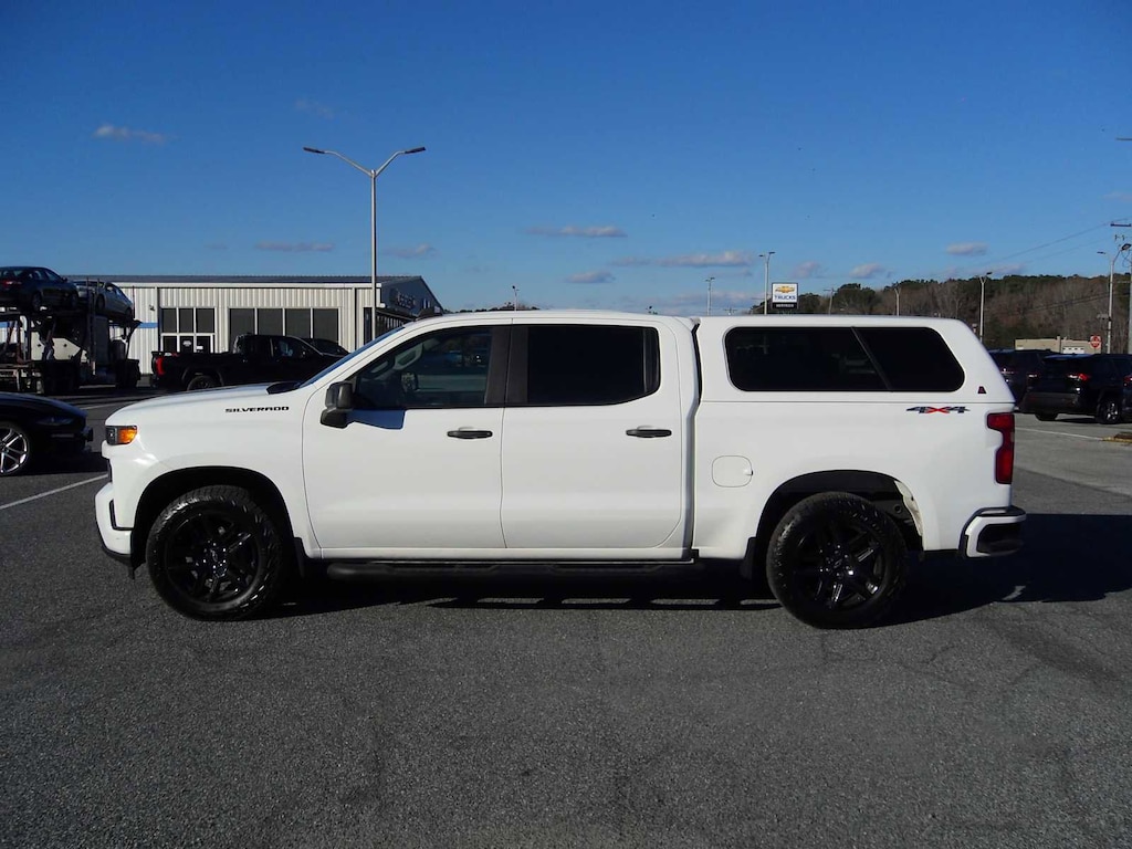 Used 2021 Chevrolet Silverado 1500 Custom Truck Crew Cab