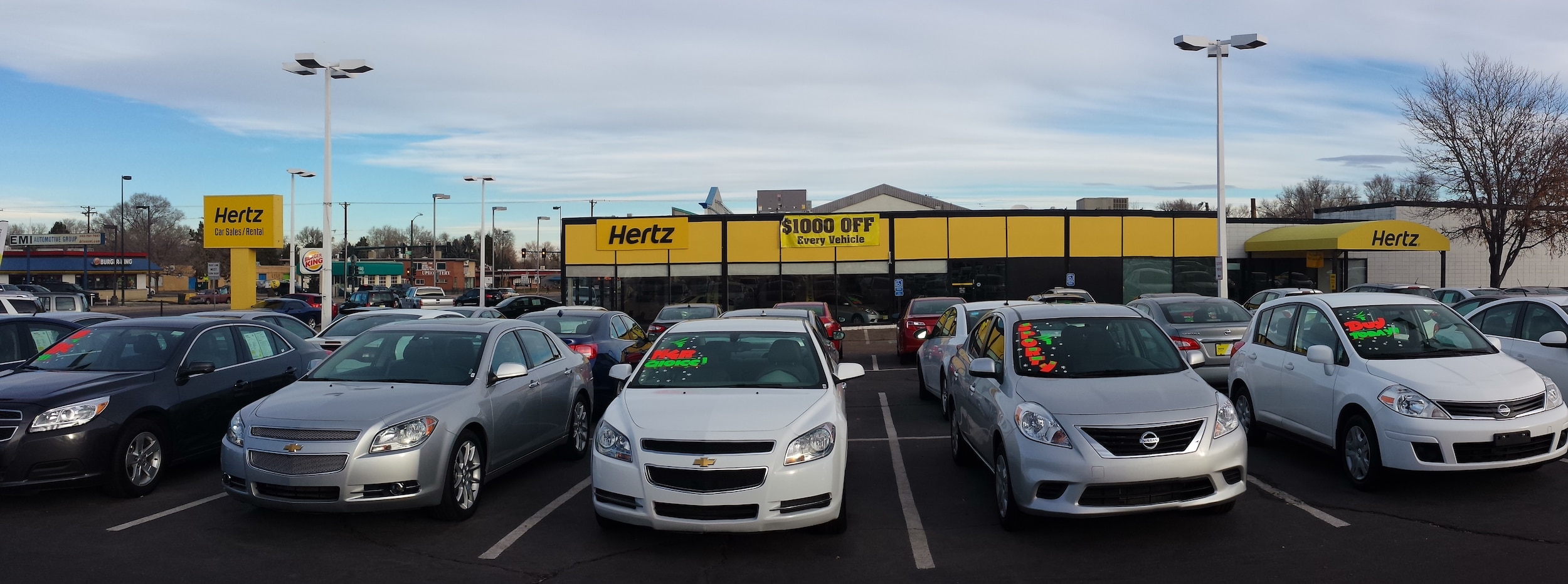 Hertz car sales denver