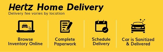 Hertz Home Delivery Used Car Home Delivery