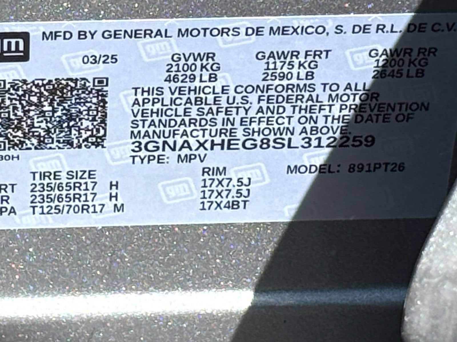 Thumbnail: 2025 Chevrolet Equinox - 30