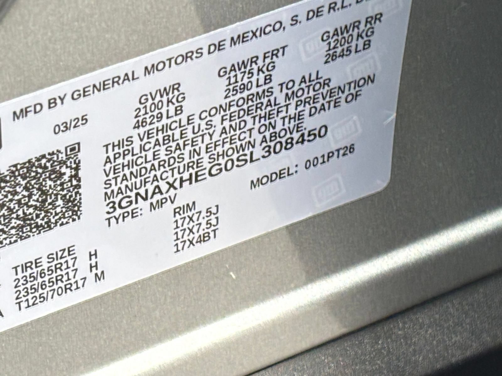 Thumbnail: 2025 Chevrolet Equinox - 30