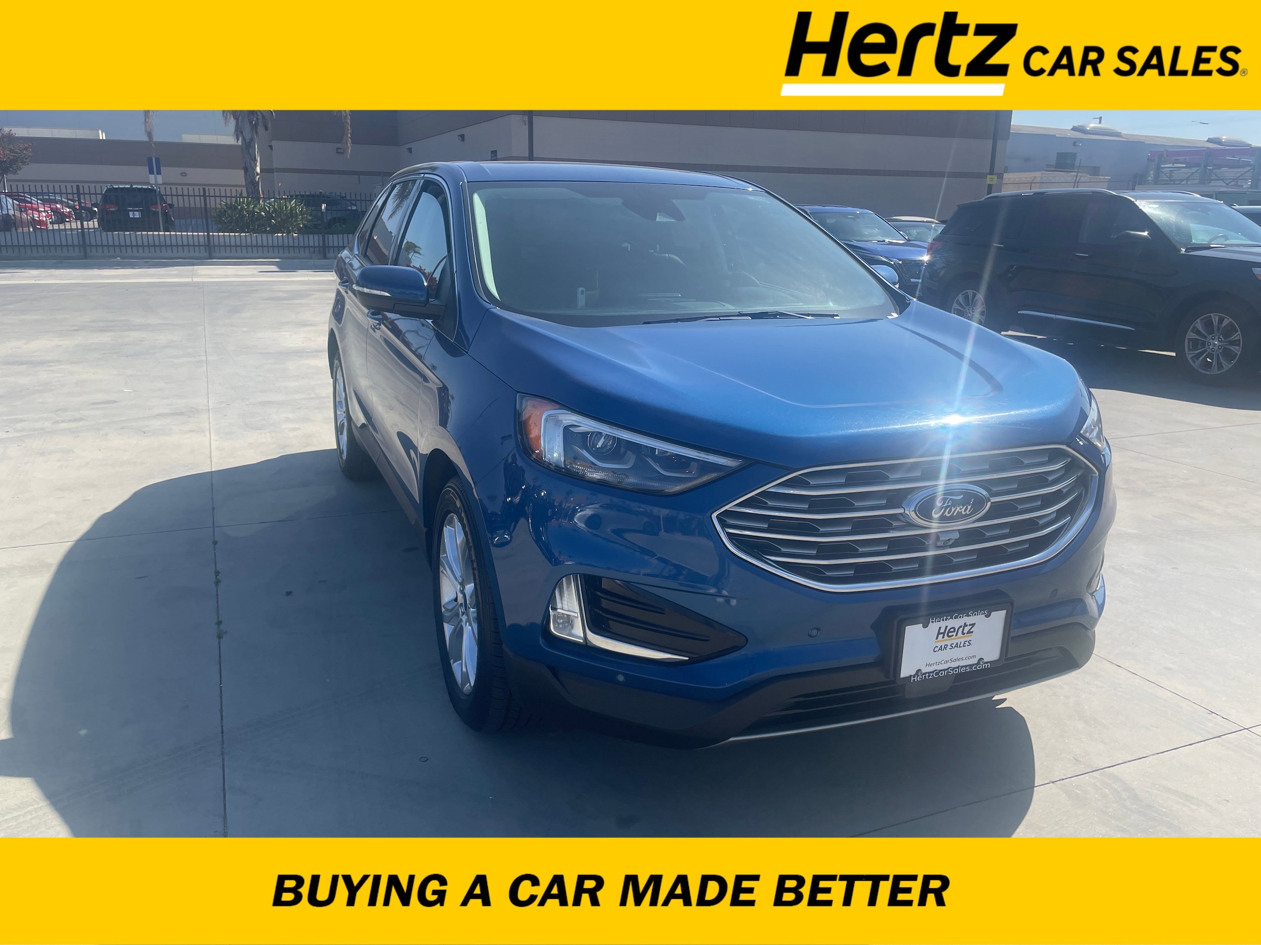 2022 Ford Edge Titanium Hero Image