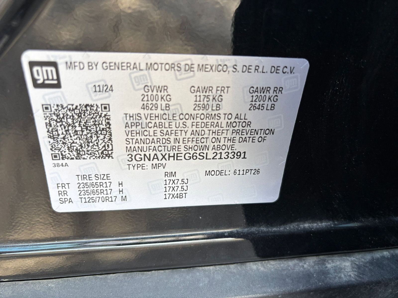 Thumbnail: 2025 Chevrolet Equinox - 23