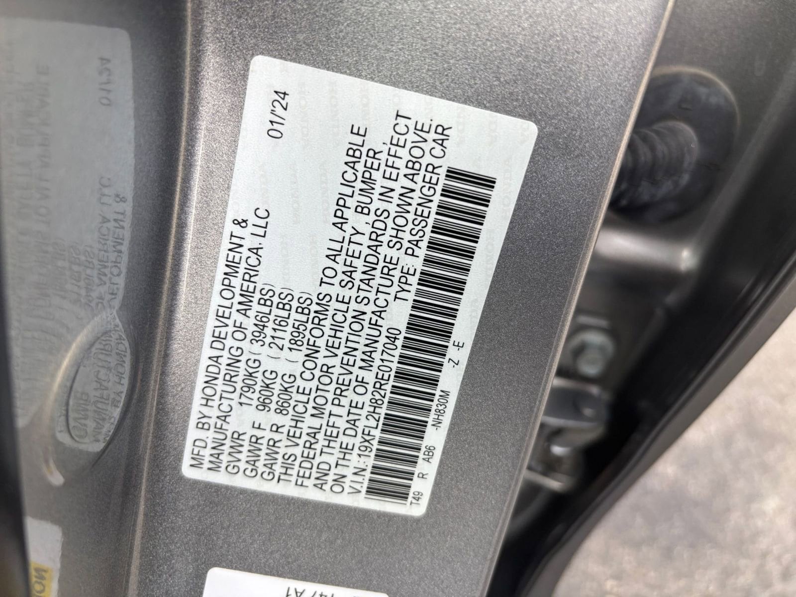 Thumbnail: 2024 Honda Civic - 22