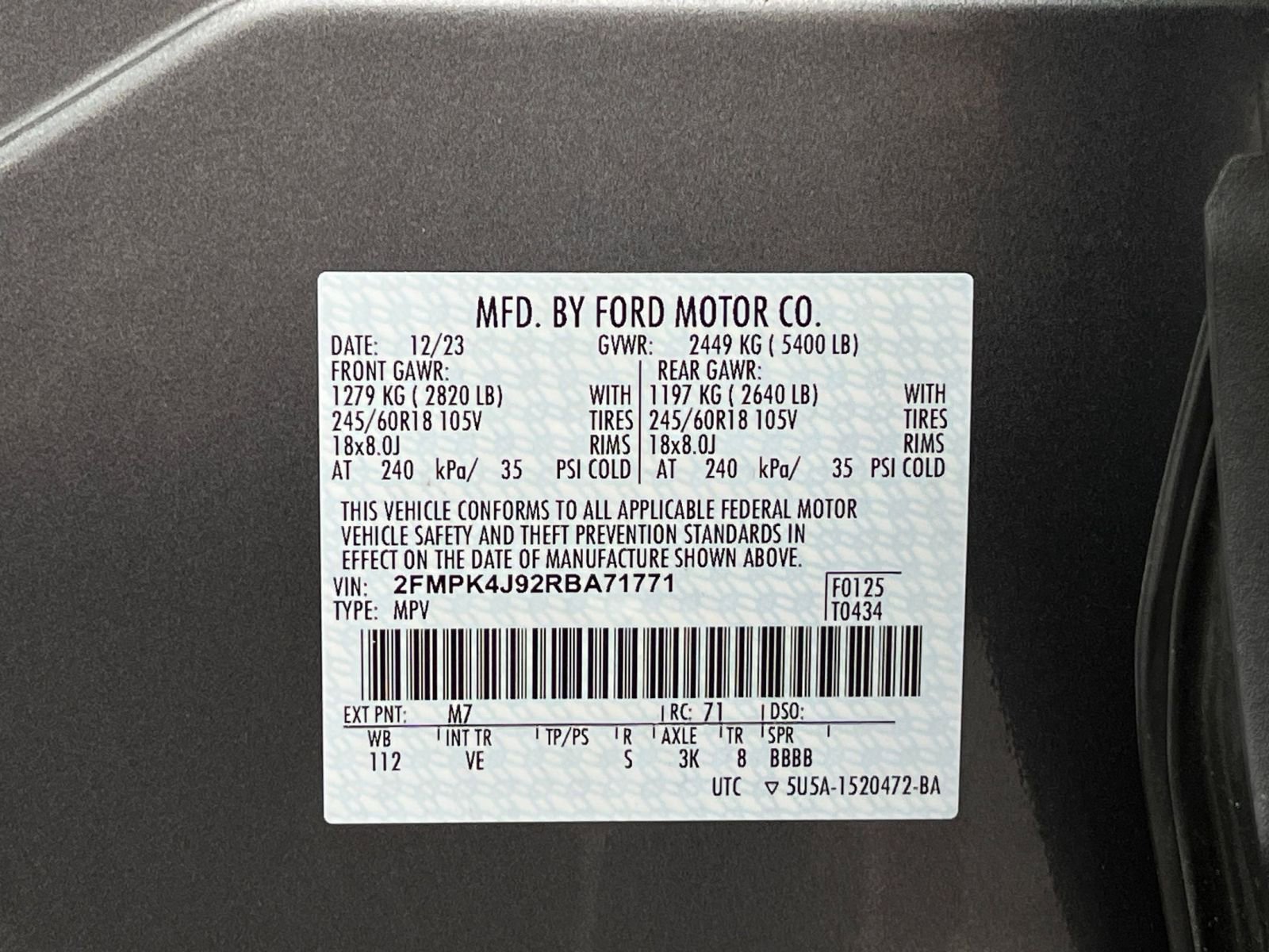 2024 Ford Edge SEL 29