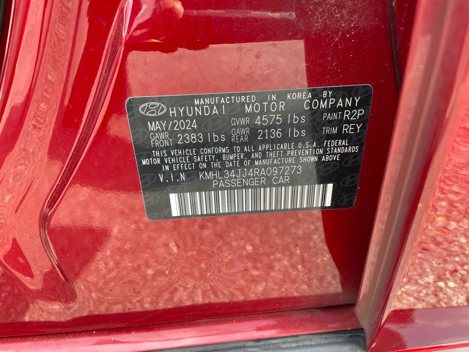 Thumbnail: 2024 Hyundai Sonata - 27