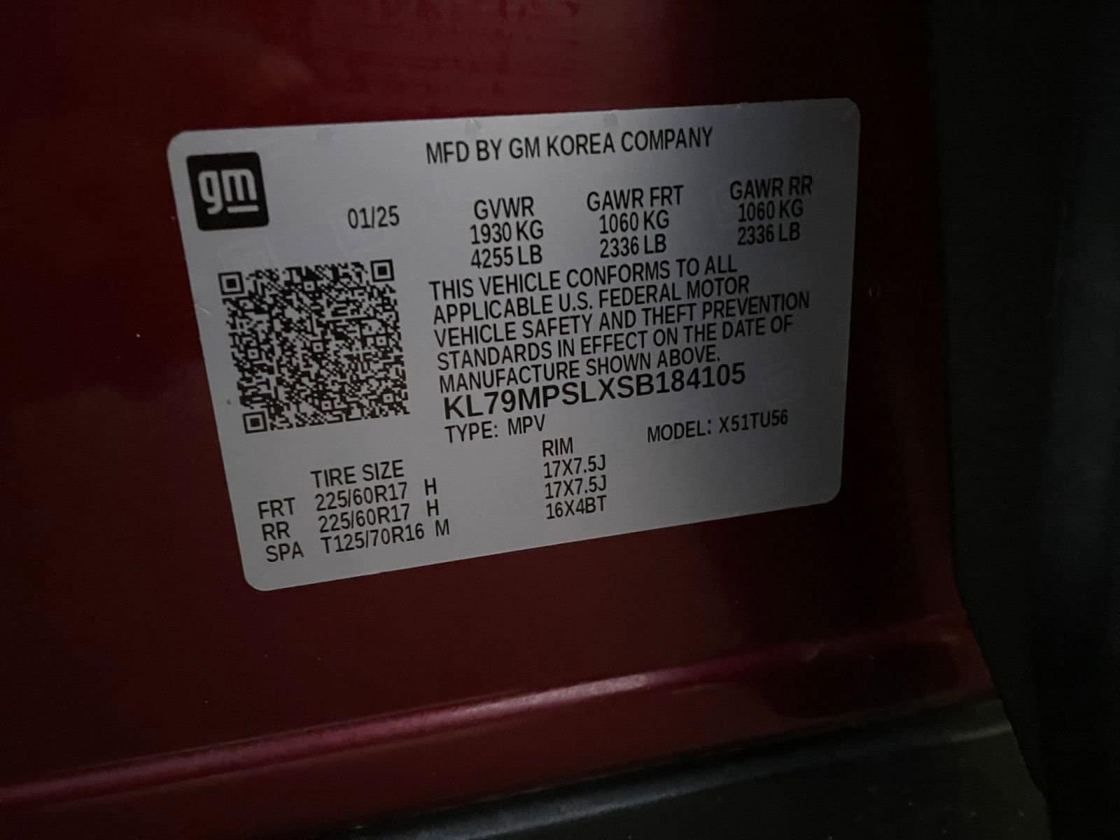 Thumbnail: 2025 Chevrolet TrailBlazer - 27