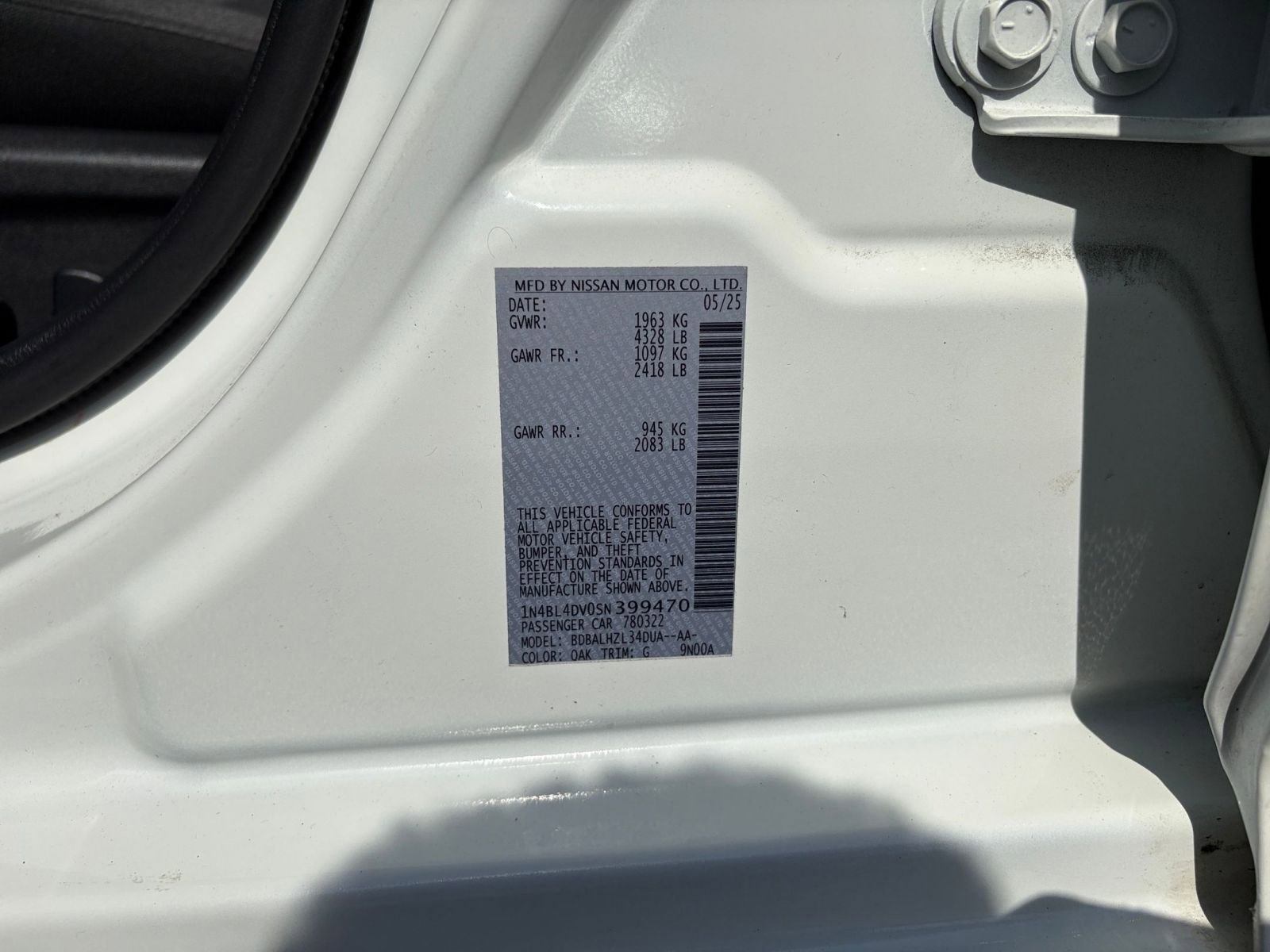 Thumbnail: 2025 Nissan Altima - 29