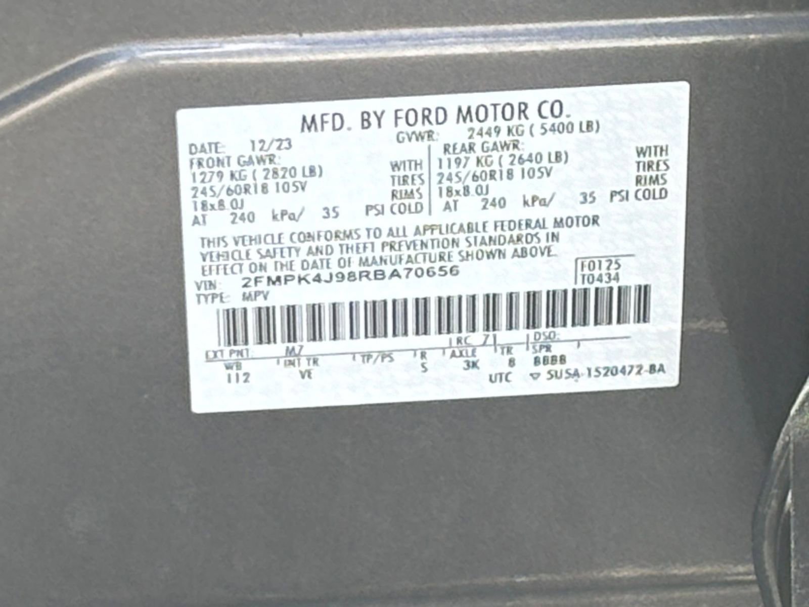 Thumbnail: 2024 Ford Edge - 29