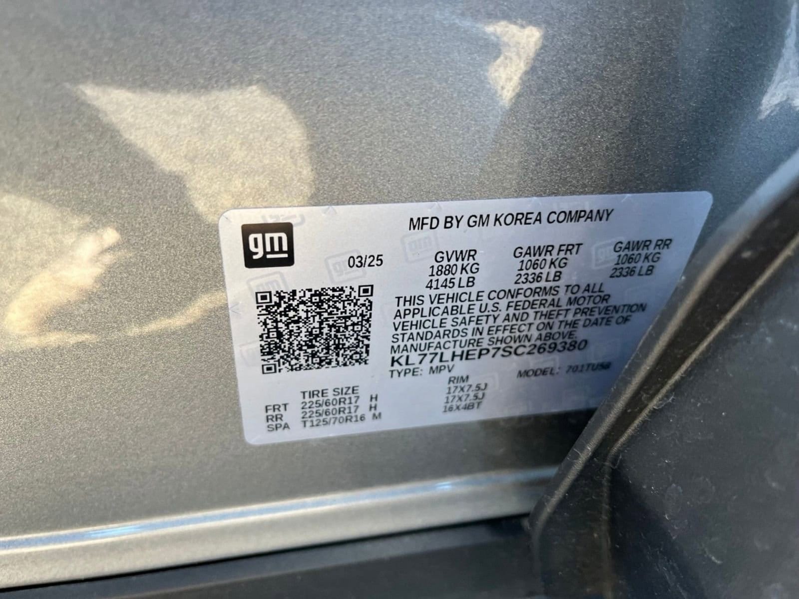 Thumbnail: 2025 Chevrolet Trax - 9