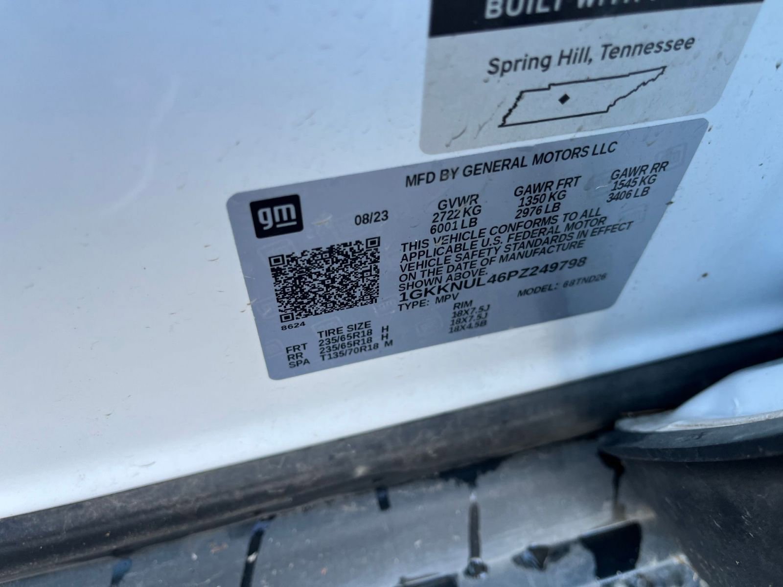 Thumbnail: 2023 GMC Acadia - 9