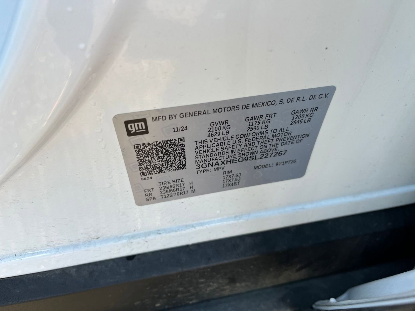 Thumbnail: 2025 Chevrolet Equinox - 9