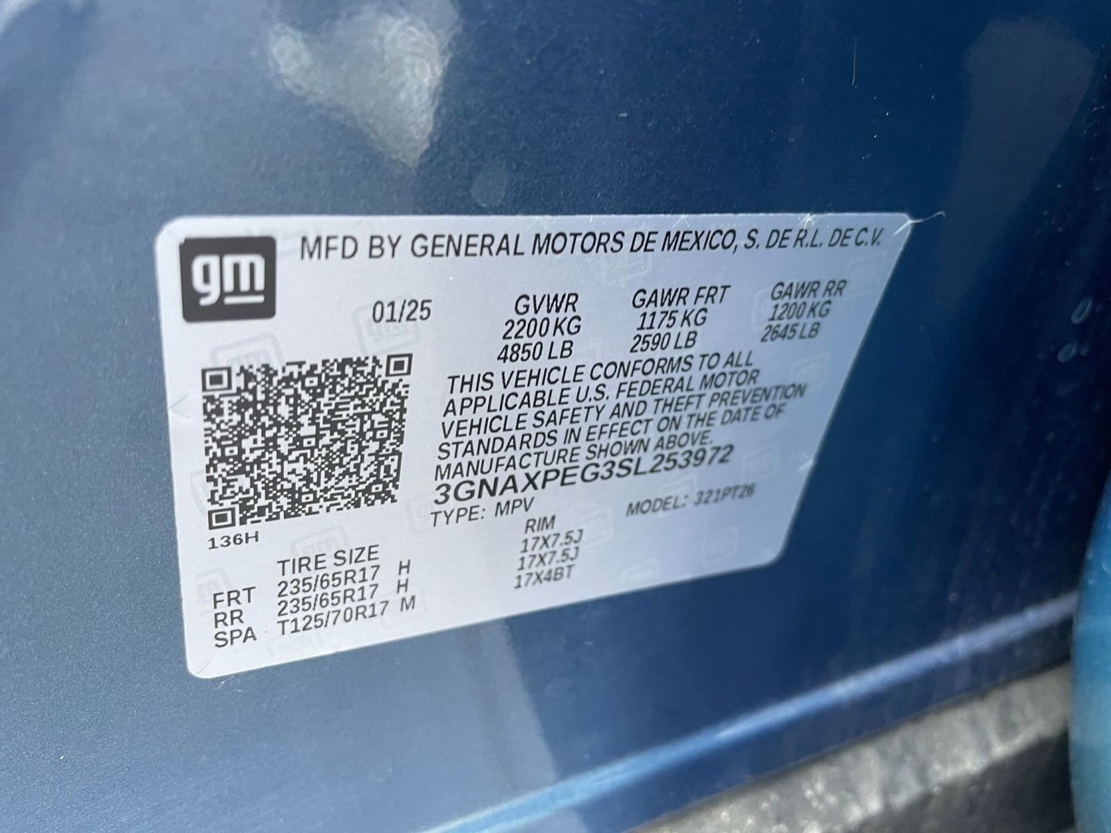 Thumbnail: 2025 Chevrolet Equinox - 24