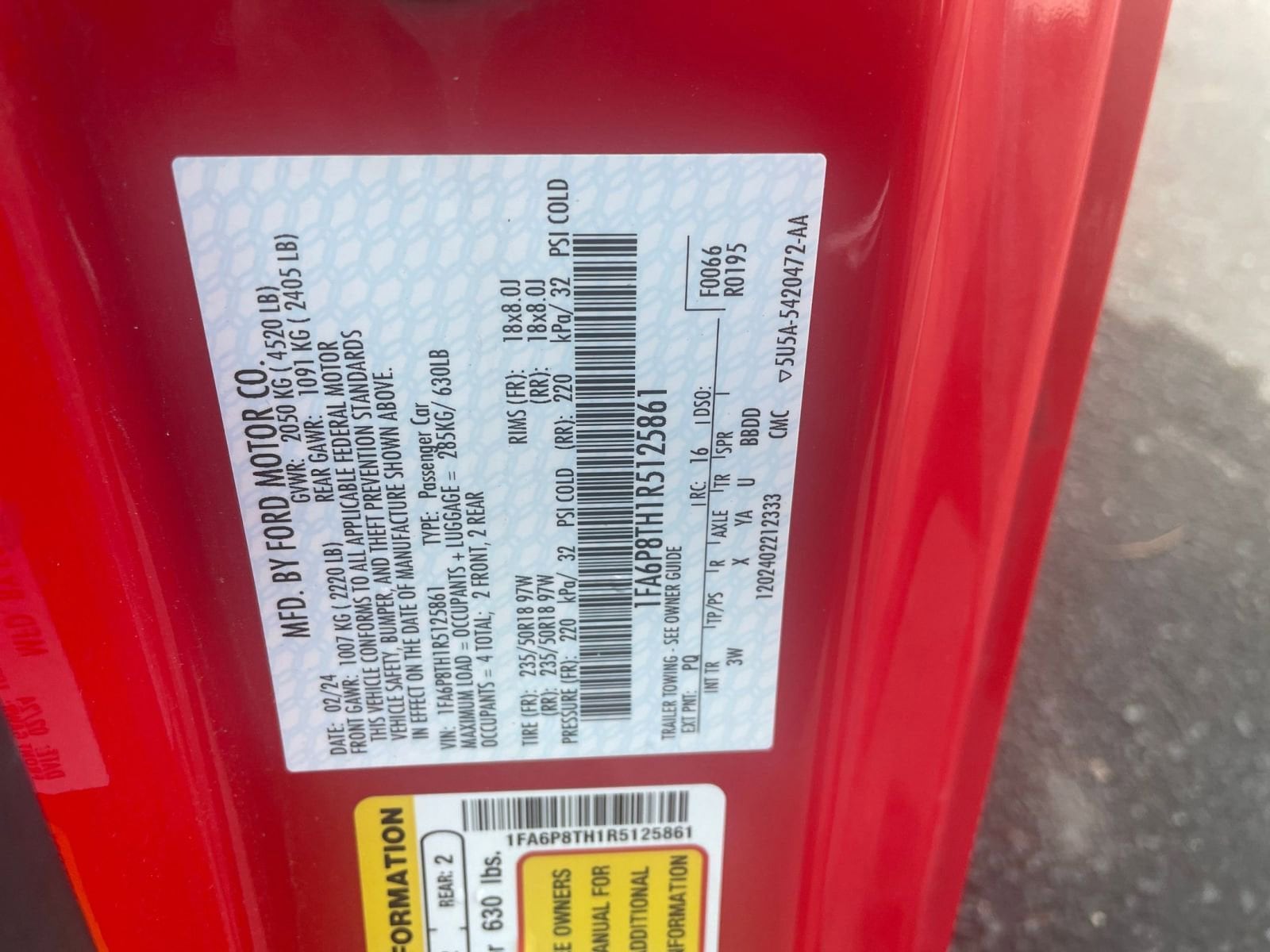 Thumbnail: 2024 Ford Mustang - 28