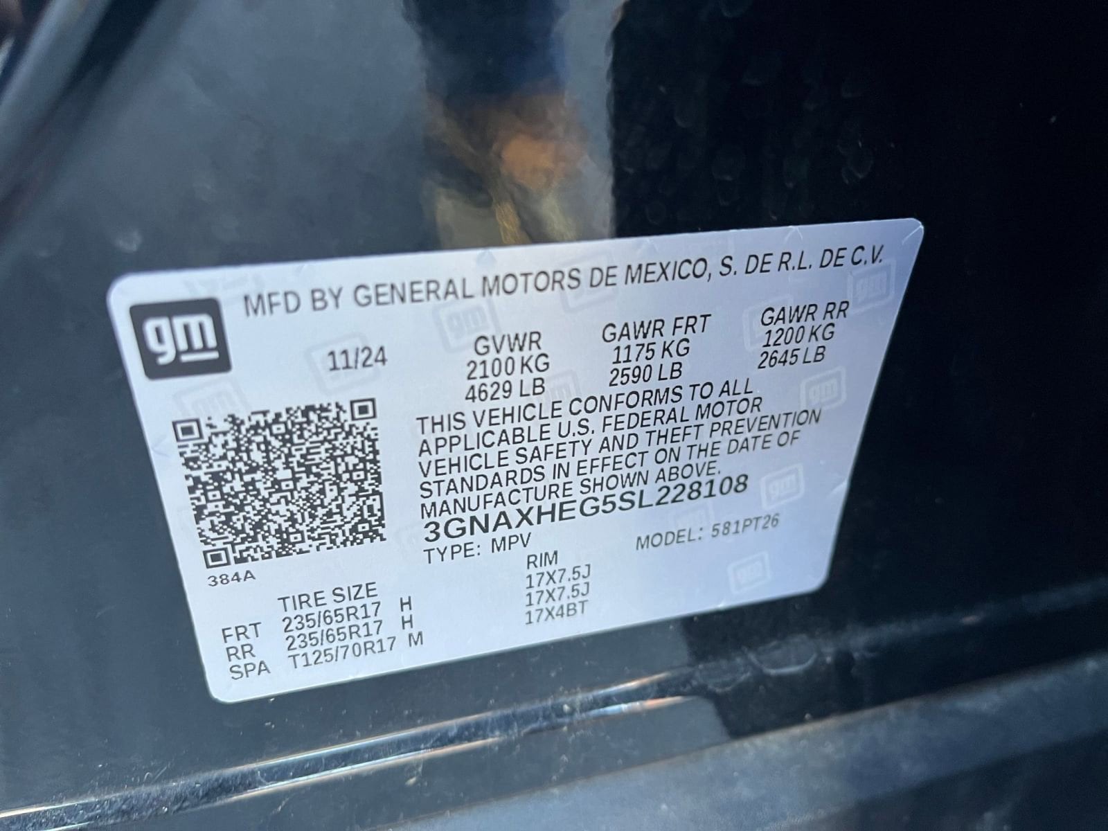 Thumbnail: 2025 Chevrolet Equinox - 24