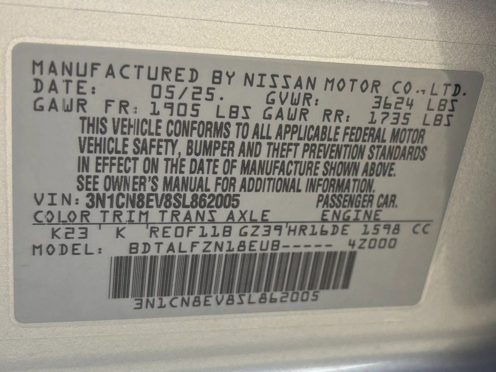 Thumbnail: 2025 Nissan Versa - 22