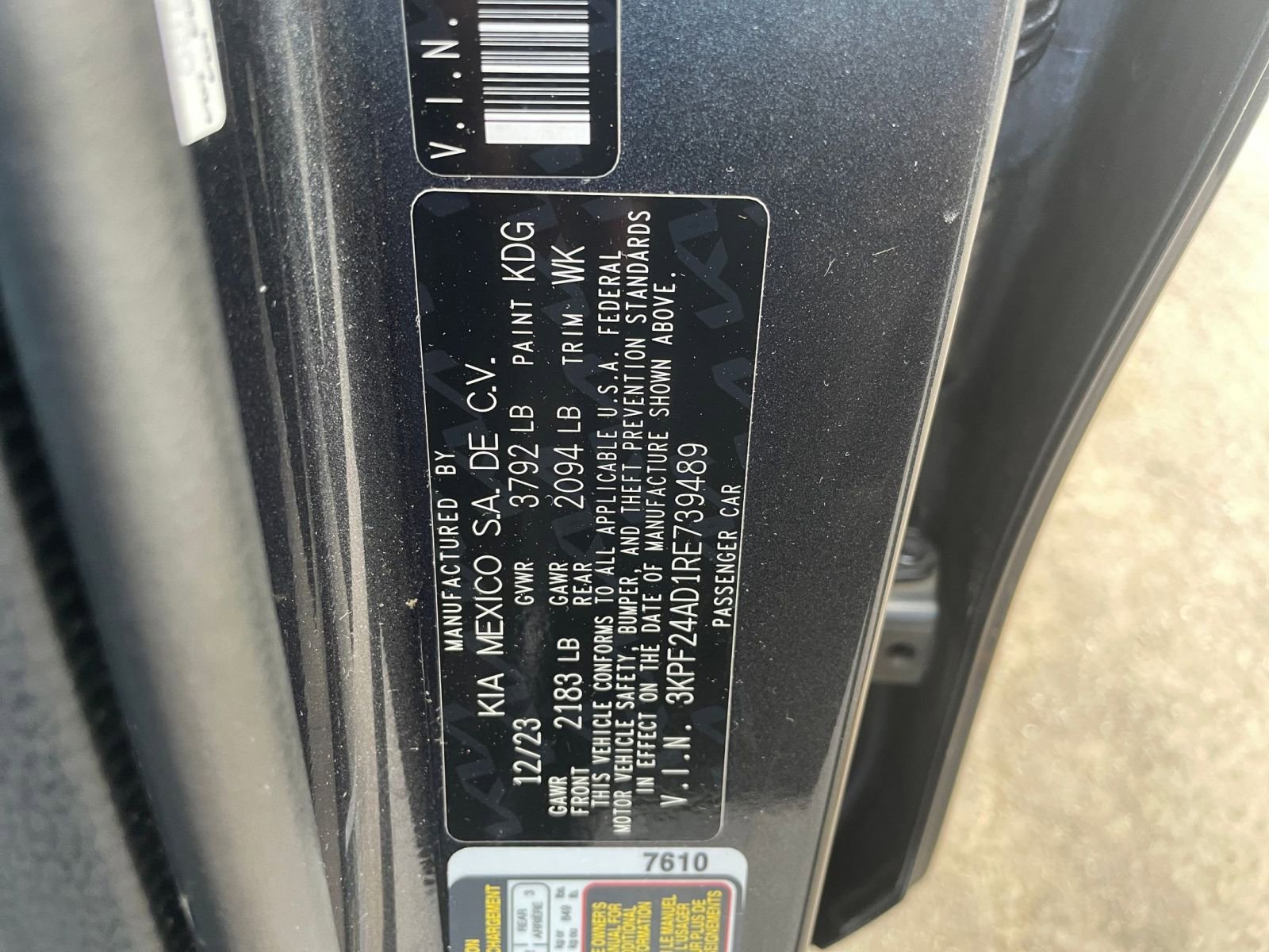 Thumbnail: 2024 Kia Forte - 24