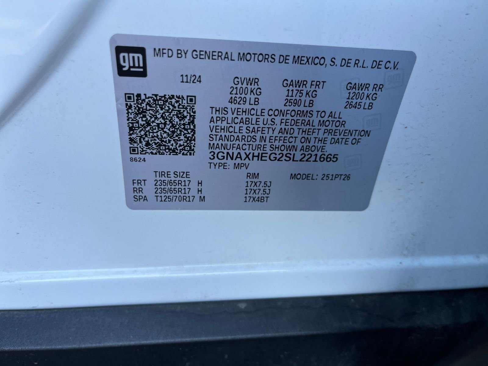 Thumbnail: 2025 Chevrolet Equinox - 29